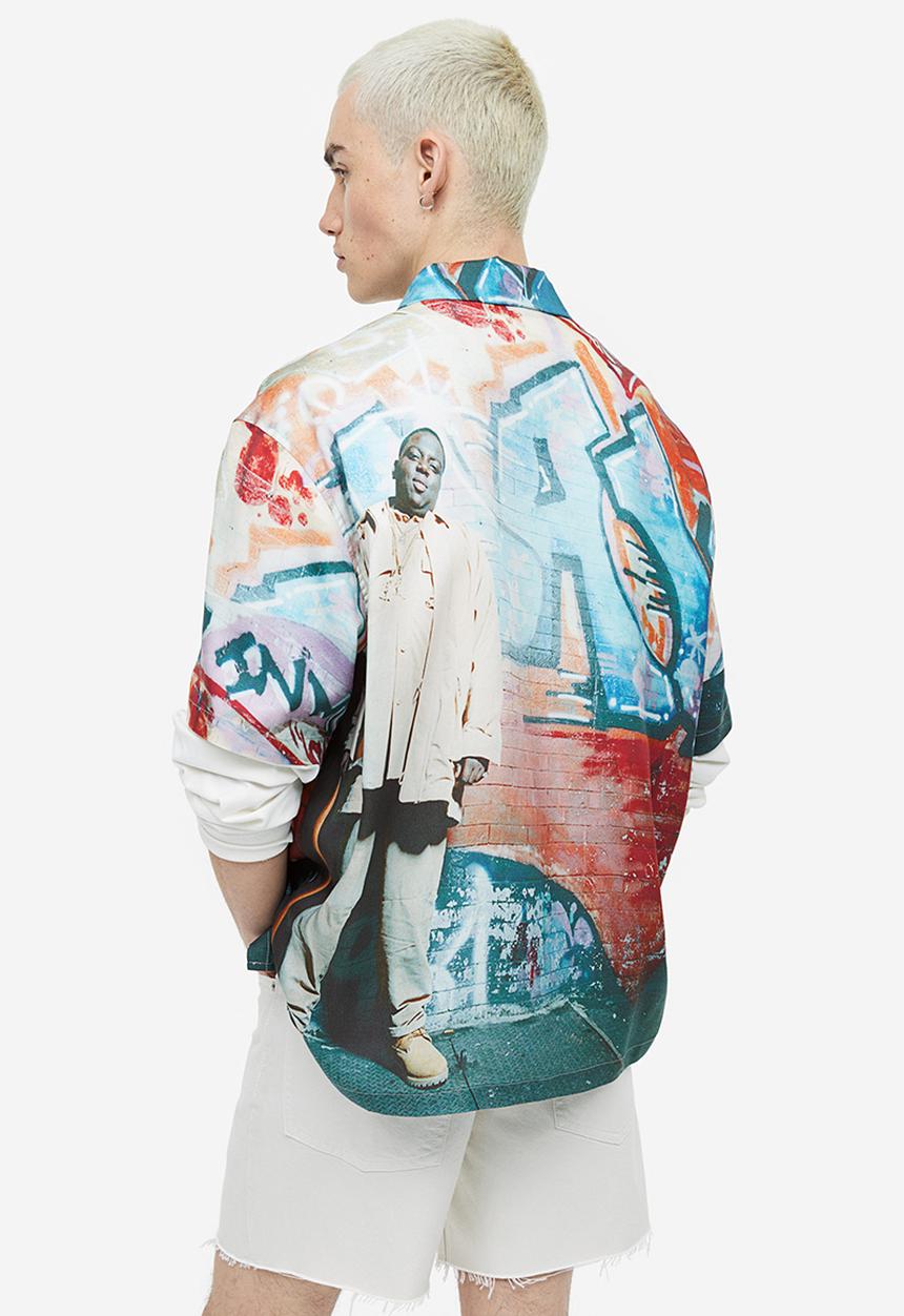 H&M - Relaxed fit patterned resort shirt - multi