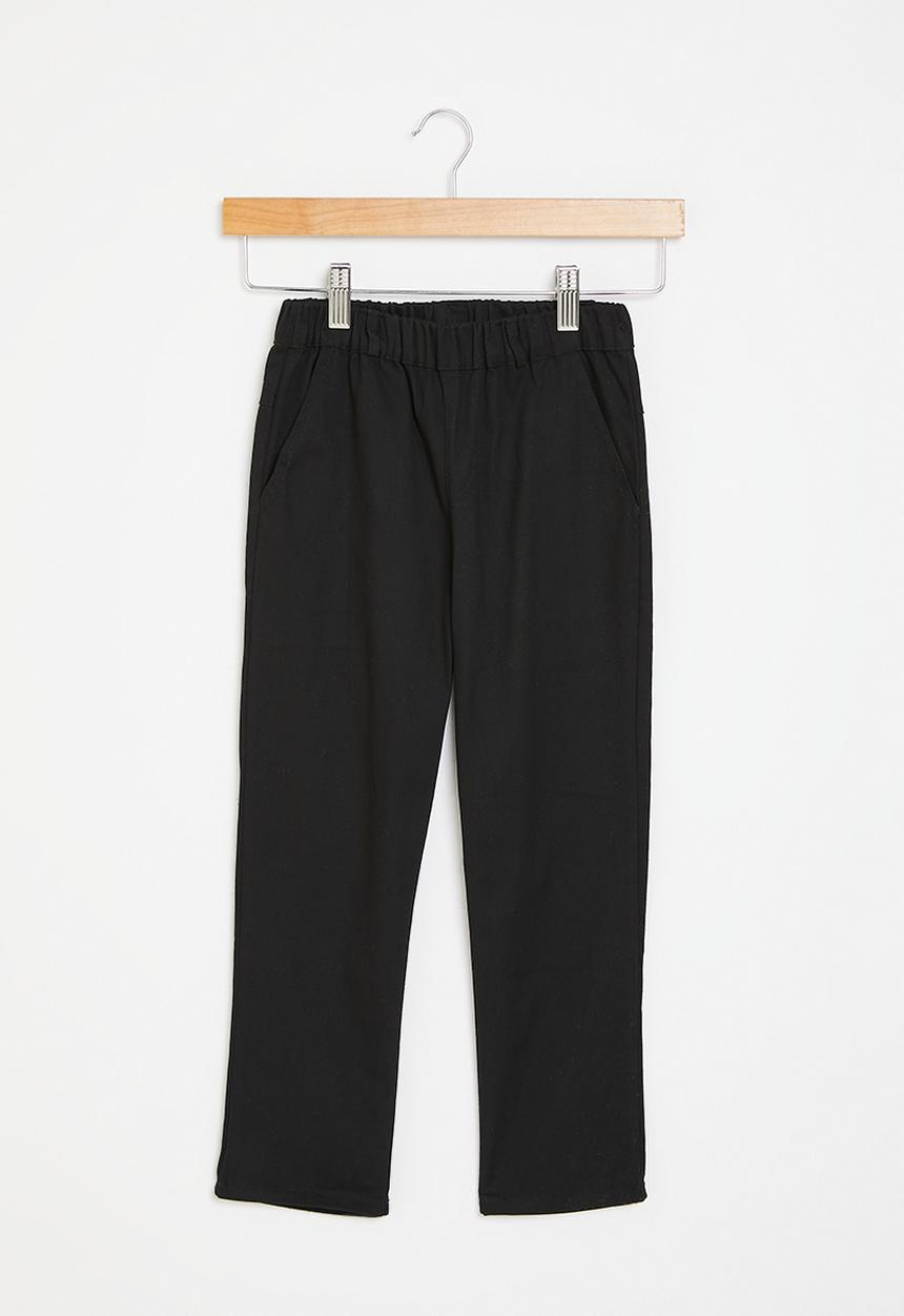 Pop Candy - Elastic waist pants - black 