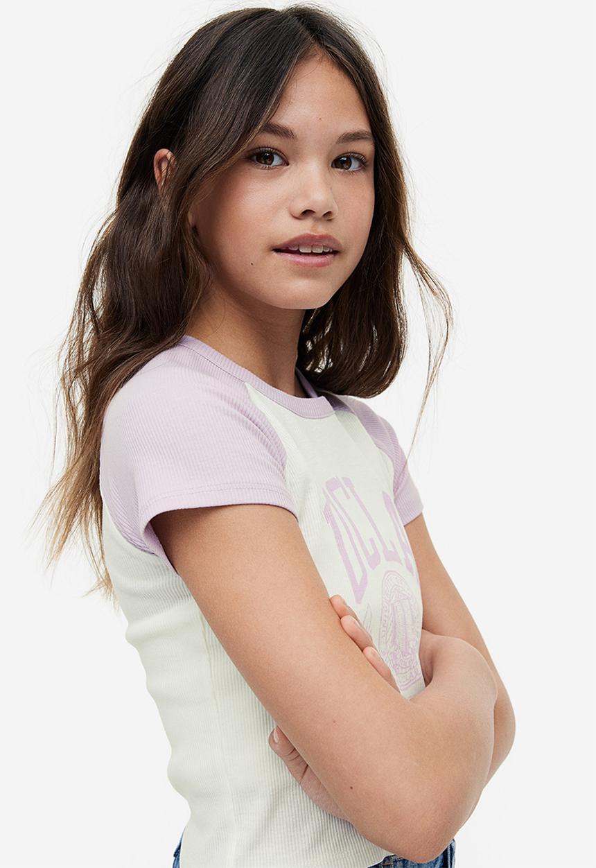 H&M - Printed T-shirt - white