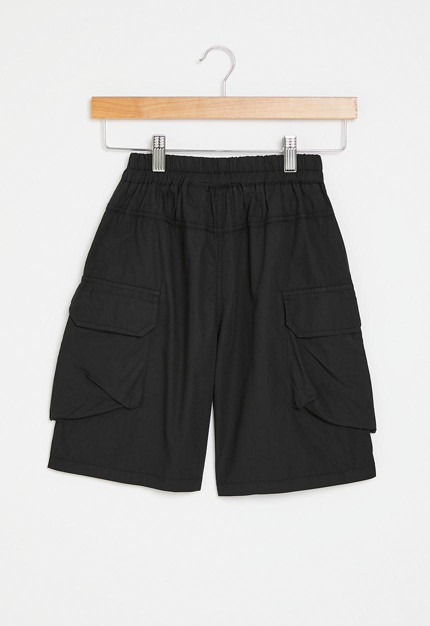 Pop Candy - Wide pockets shorts - black