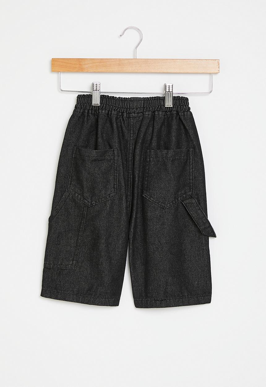 Pop Candy - Elastic waist shorts - black