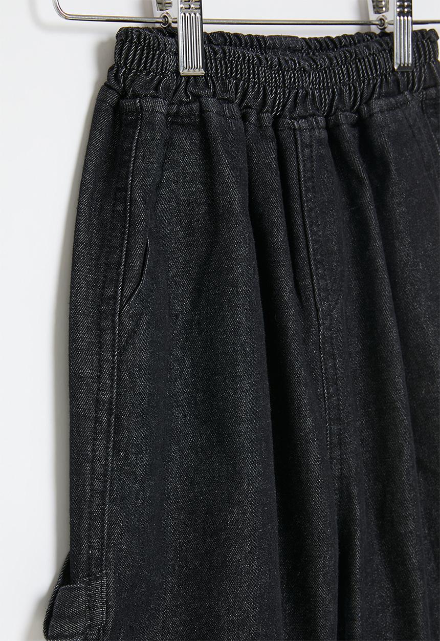 Pop Candy - Elastic waist shorts - black