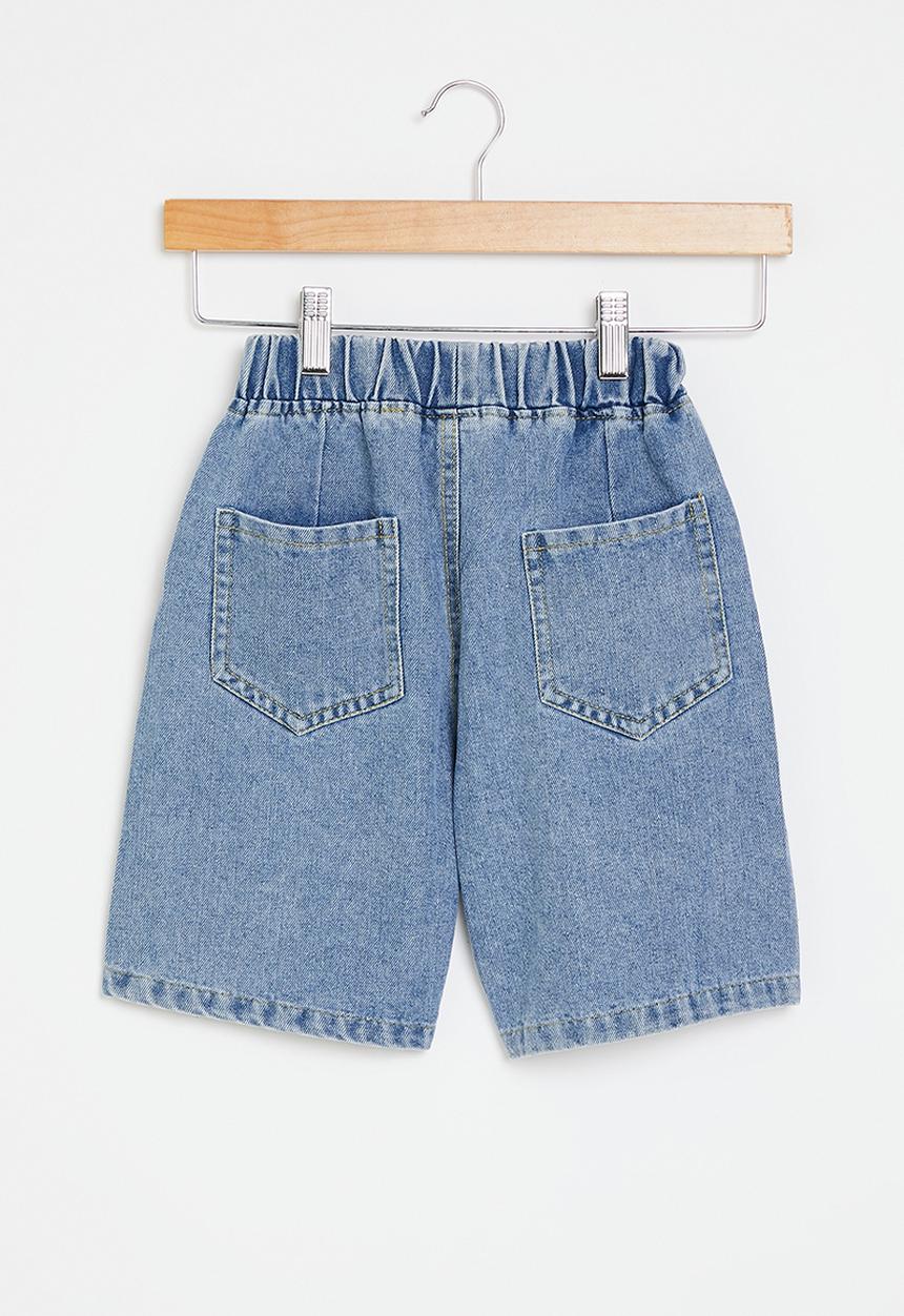 Pop Candy - Denim shorts - stonewash