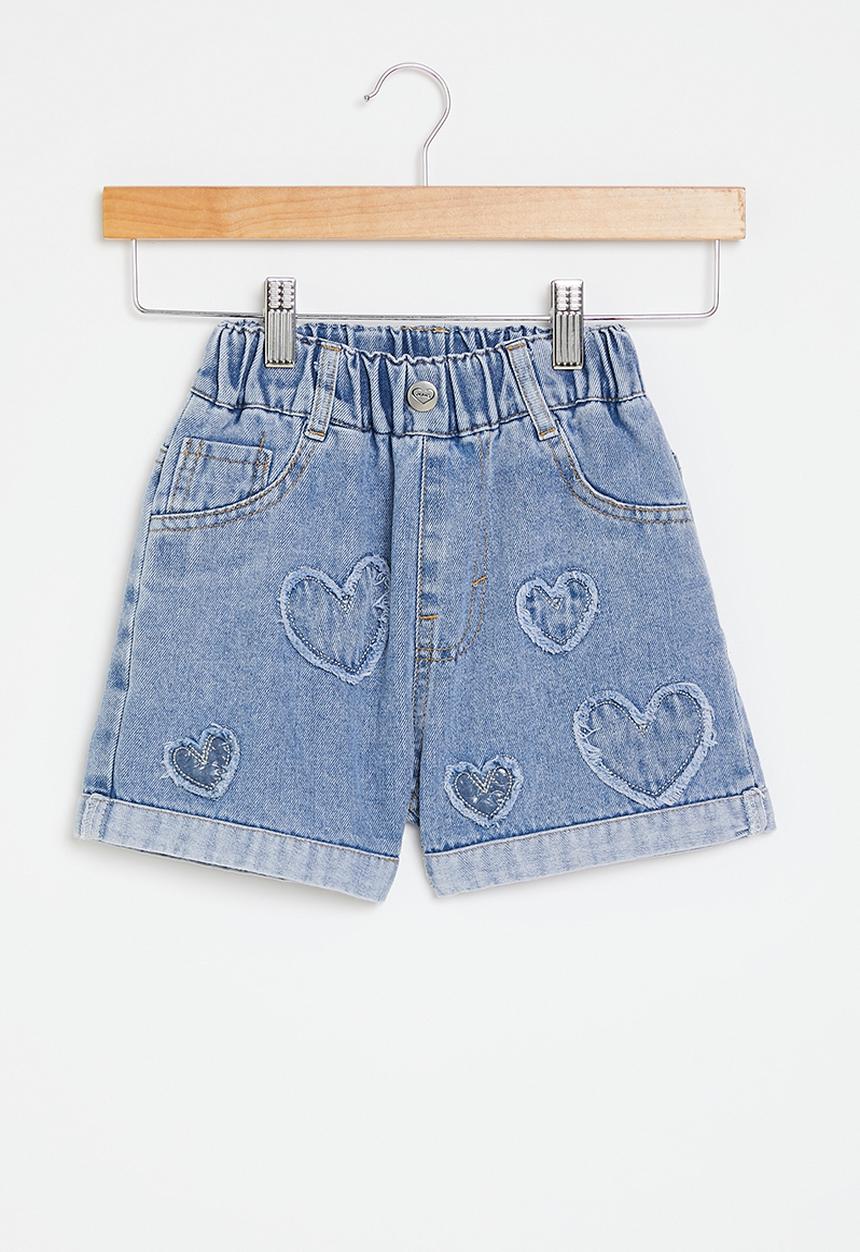 Pop Candy - Denim shorts - stonewash