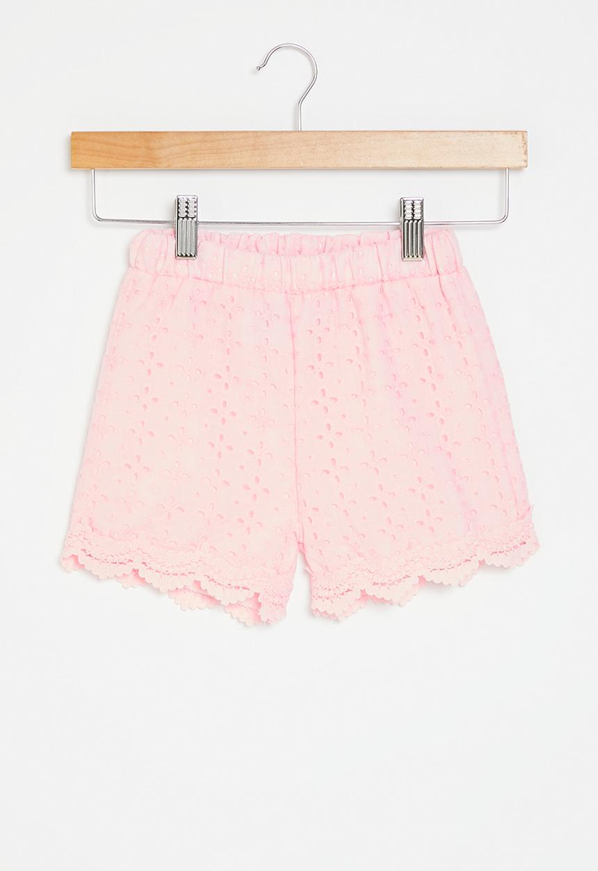 Pop Candy - Anglaise shorts - pink
