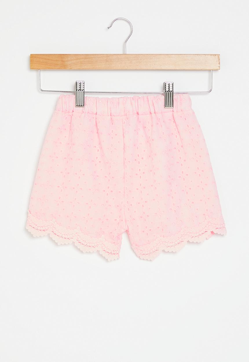 Pop Candy - Anglaise shorts - pink