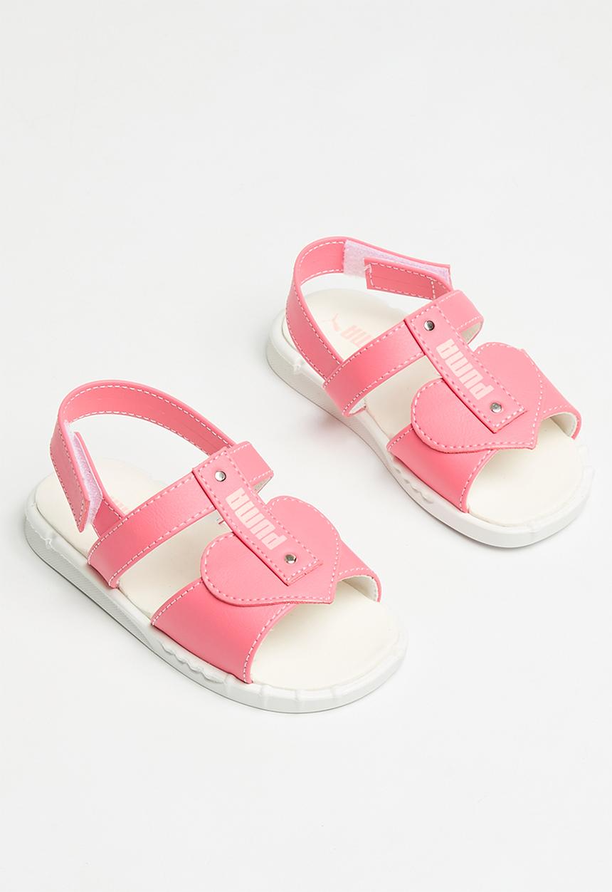 PUMA - Dazzle sparkle inf zadp - puma white-electric blush