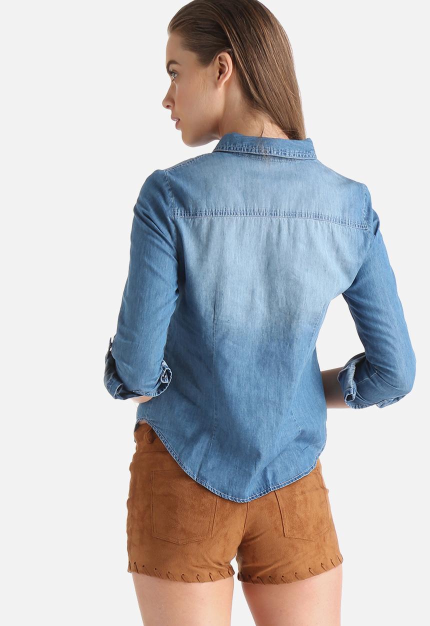 Noisy May - Pixie Denim Shirt