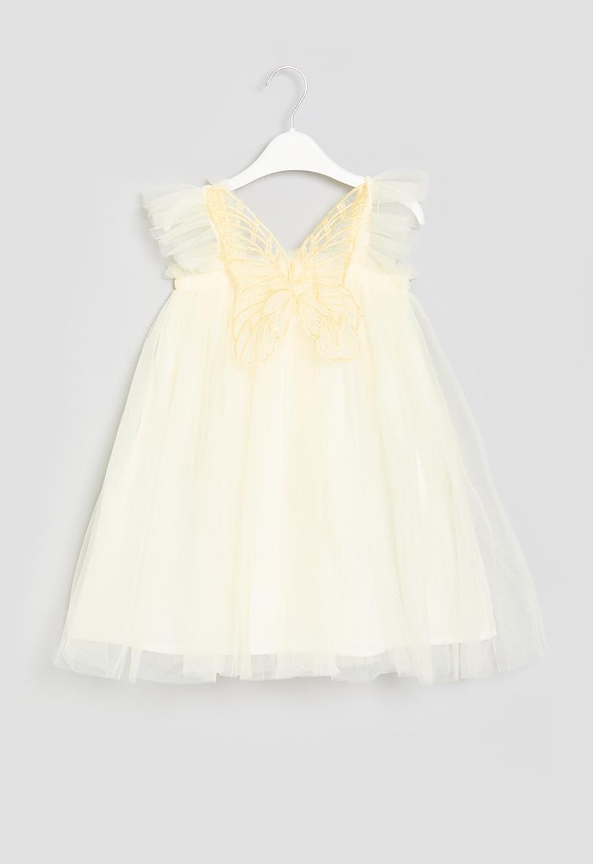 Pop Candy - Occasion tulle dress - off white