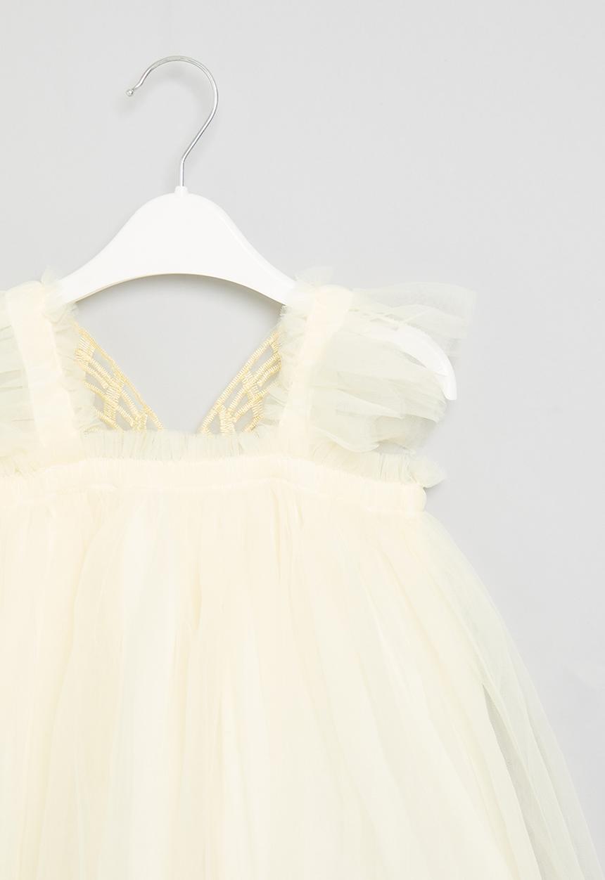 Pop Candy - Occasion tulle dress - off white