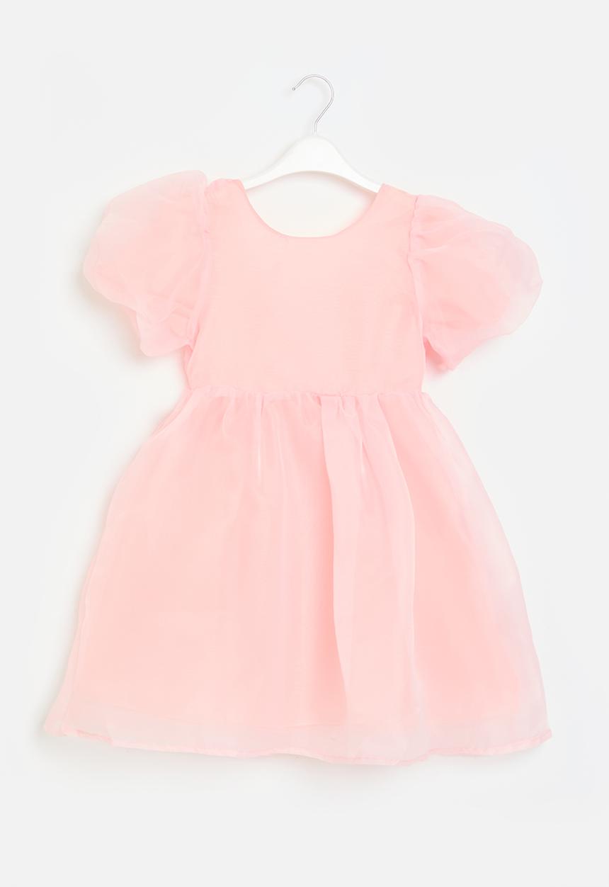 Pop Candy - Puff sleeve dress - pink