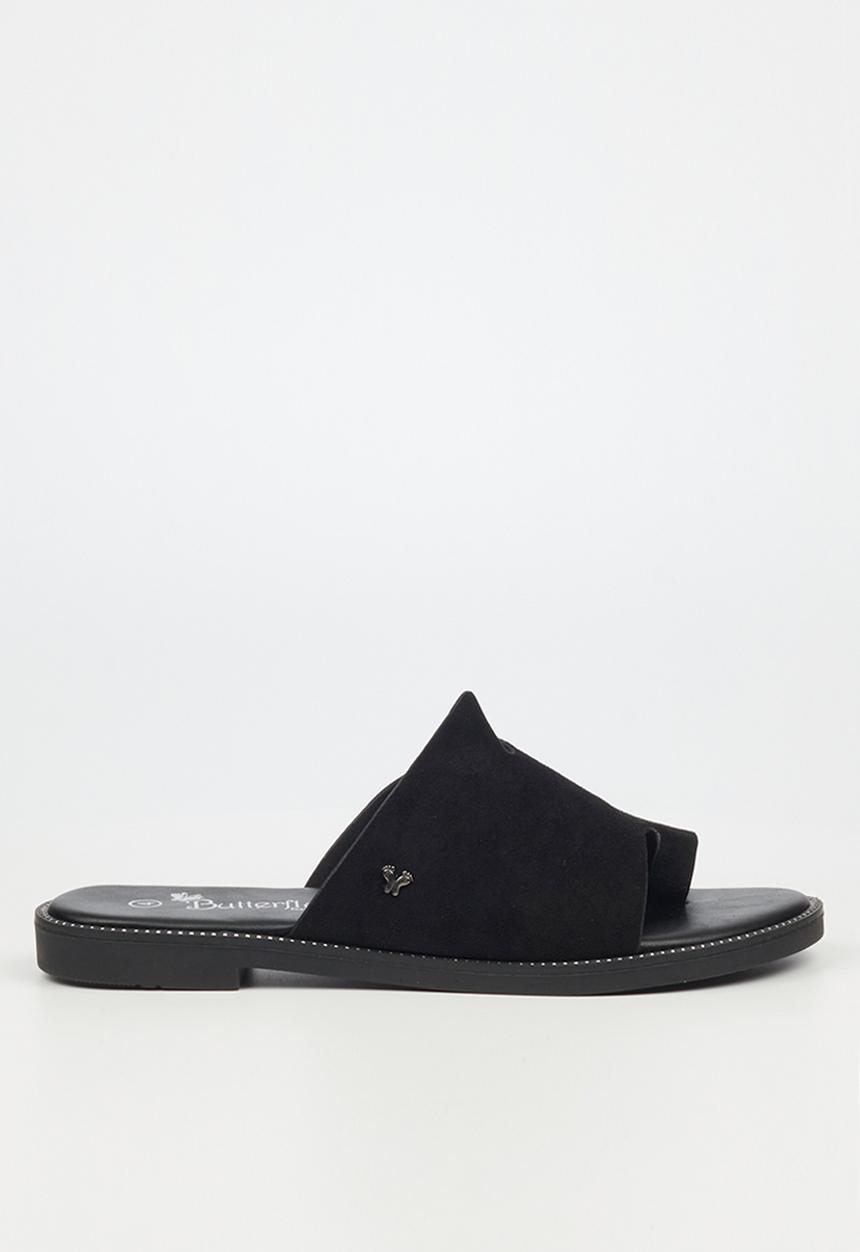 Butterfly Feet - Frost9 thong sandal - black