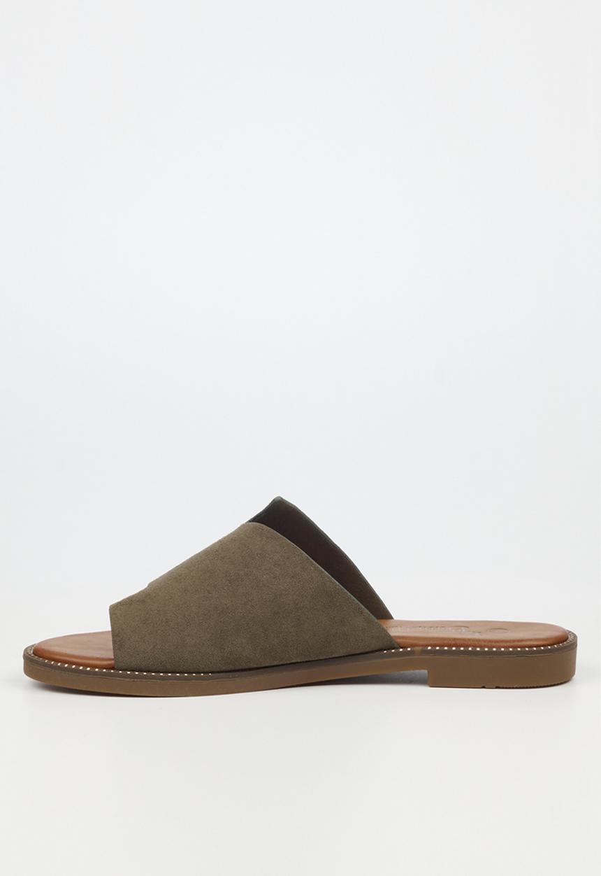 Butterfly Feet - Frost9 thong sandal - olive