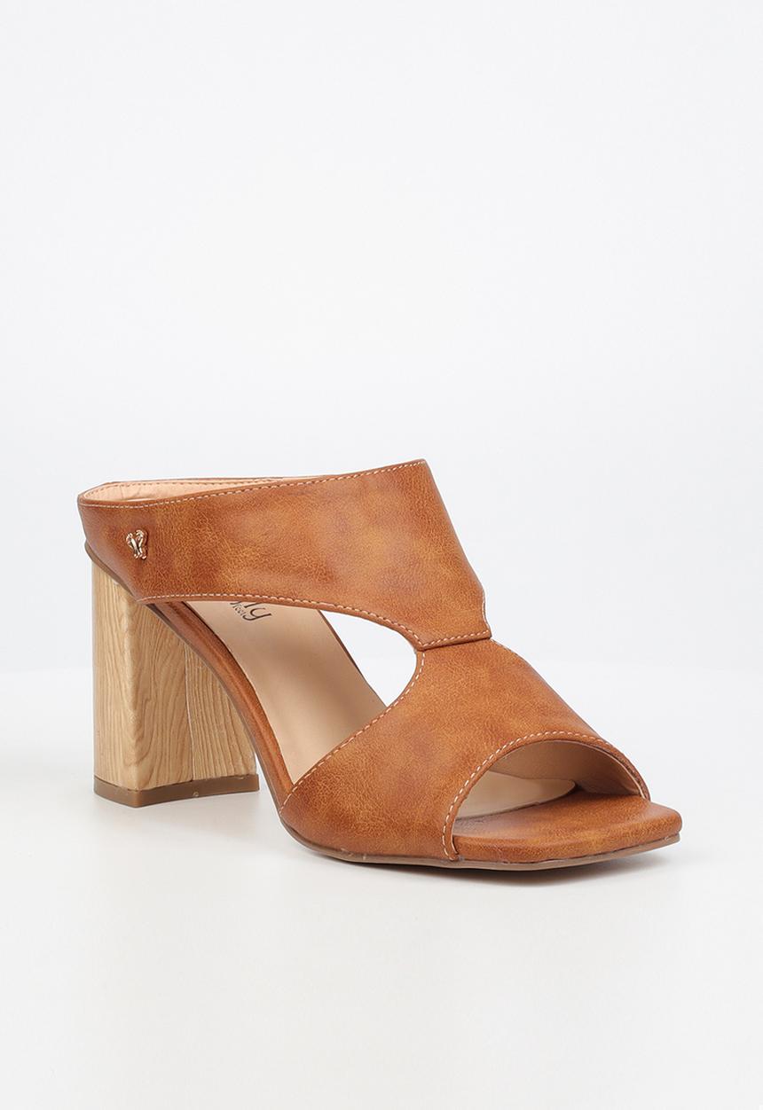 Butterfly Feet - Meka1 blockheel sandal - tan