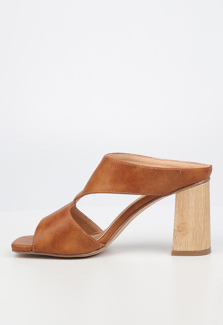 Butterfly Feet - Meka1 blockheel sandal - tan