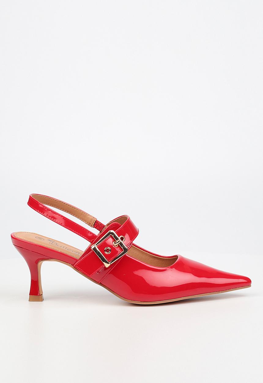 Butterfly Feet - Trisha1 slingback court - red