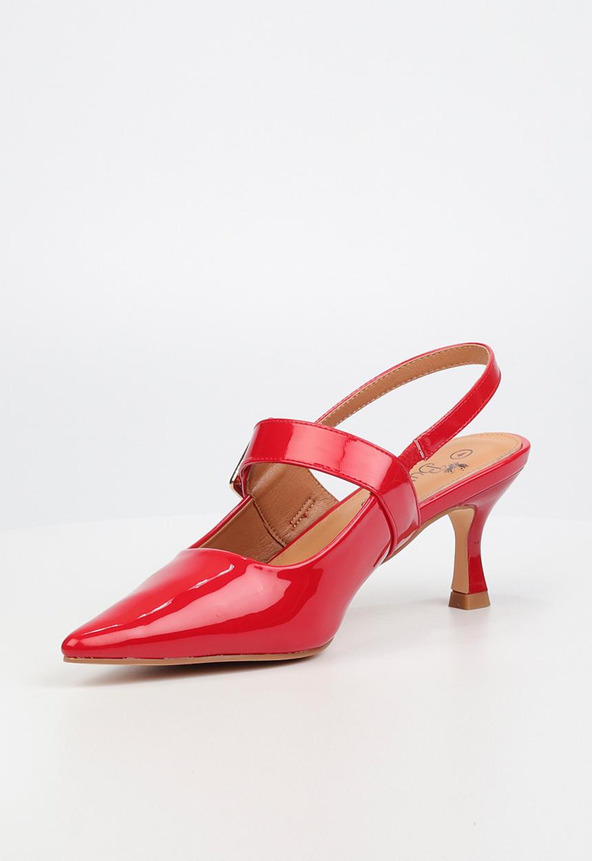Butterfly Feet - Trisha1 slingback court - red