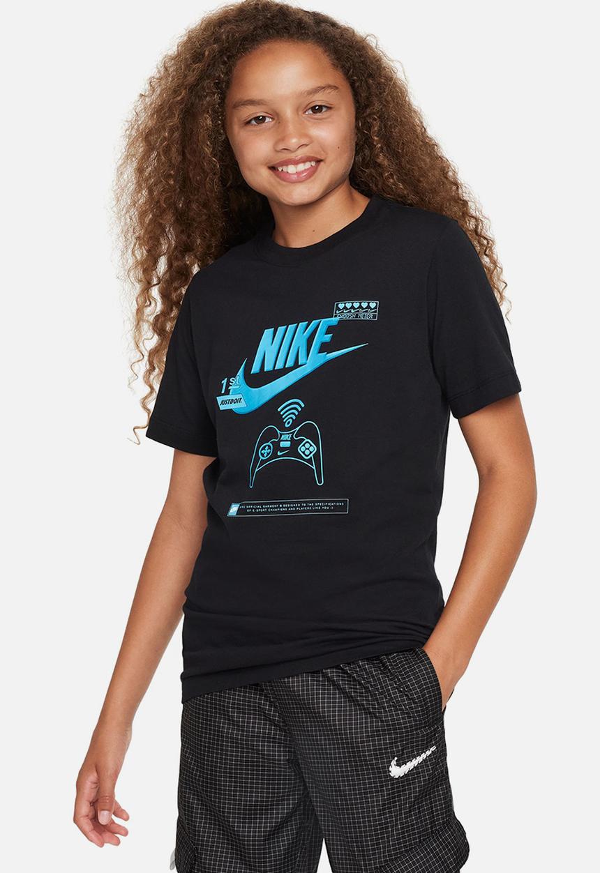 Nike - K nsw tee futura fill ho23 - black