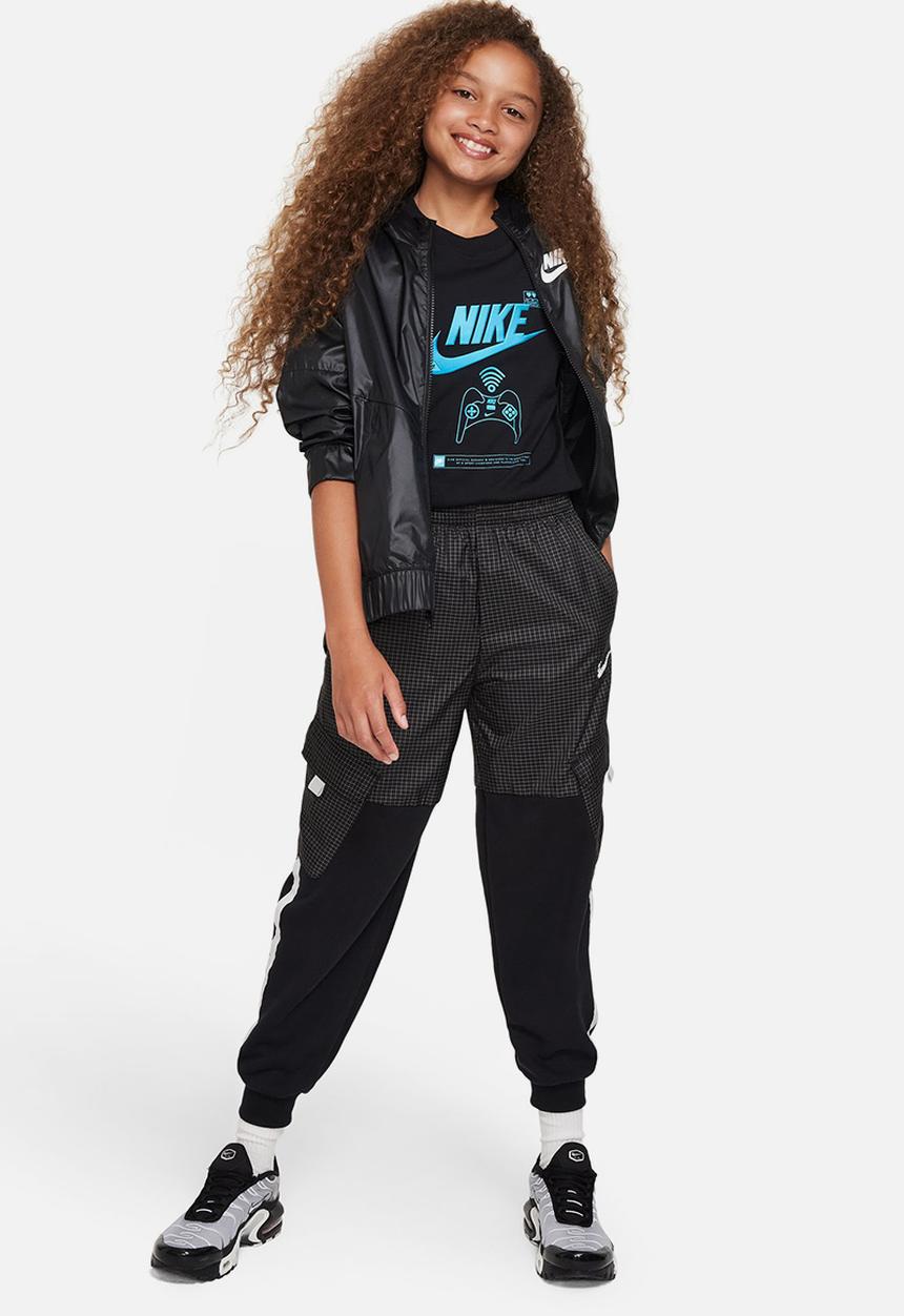 Nike - K nsw tee futura fill ho23 - black