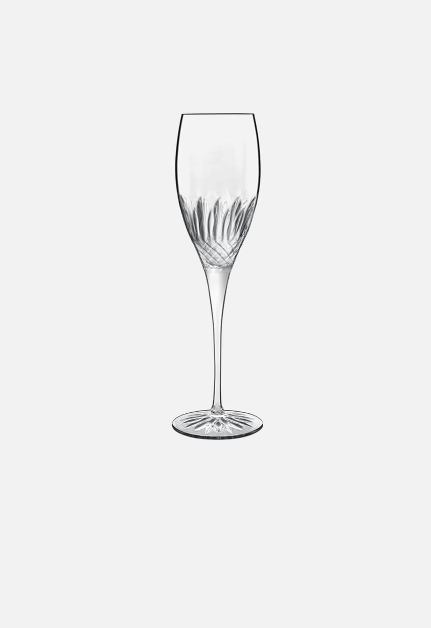 Luigi Bormioli - Luigi Bormioli Diamante Champagne/Prosecco Glasses Set of 4