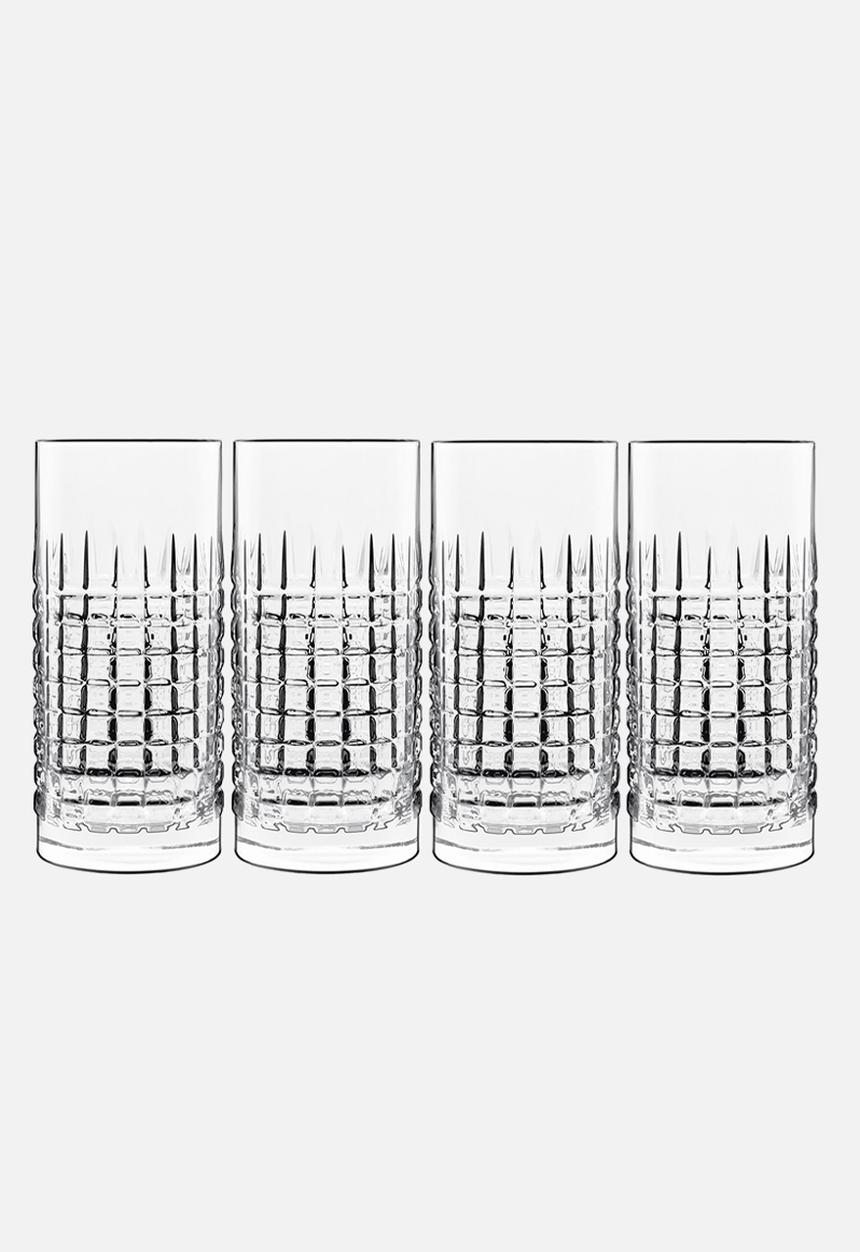Luigi Bormioli - Luigi Bormioli Mixology Charme Hi-Ball Glasses Set of 4