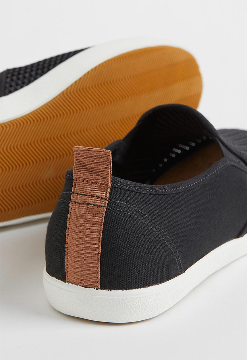 H&M - Slip-on trainers - black