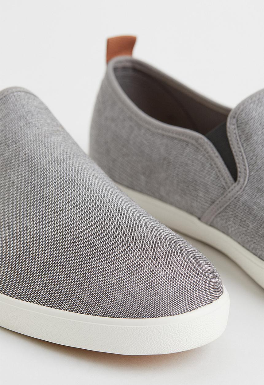H&M - Slip-on trainers - grey