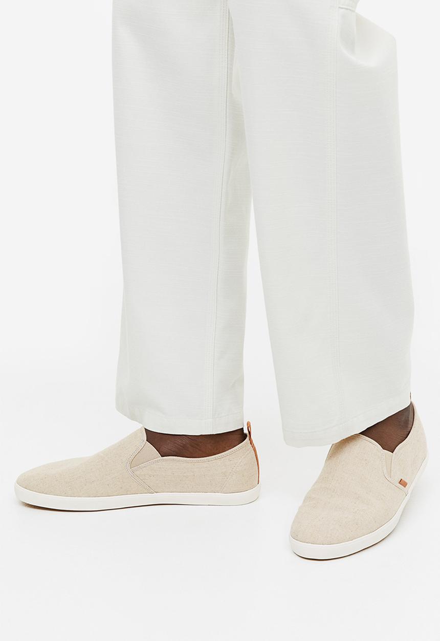 H&M - Slip-on trainers - light beige
