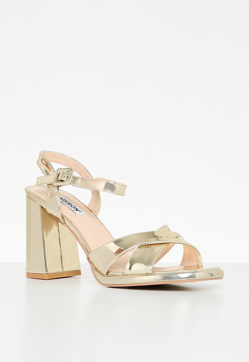 Madison® - Lessi 2 blockheel sandal - light gold