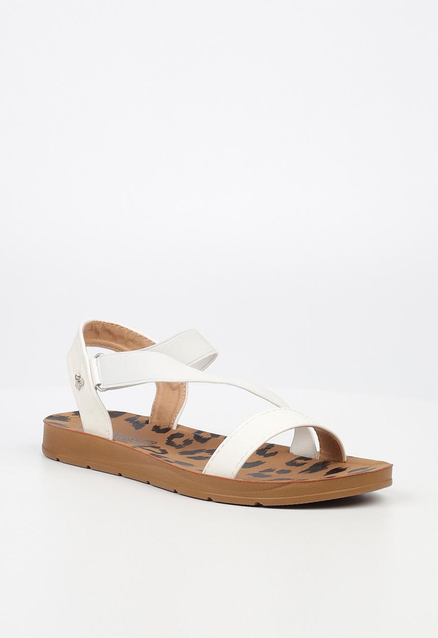 Butterfly Feet - Zina17 sandal - white