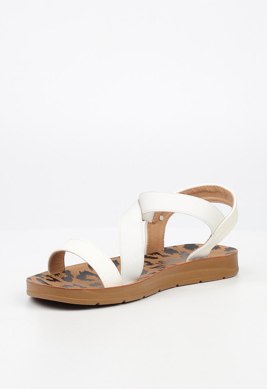 Butterfly Feet - Zina17 sandal - white