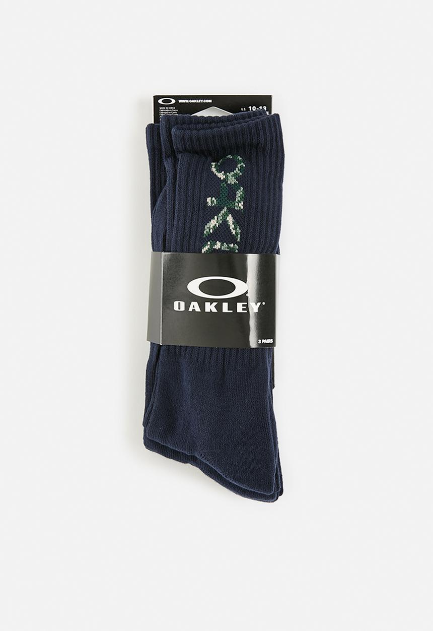 Oakley - B1b socks 2.0 3-pack - navy