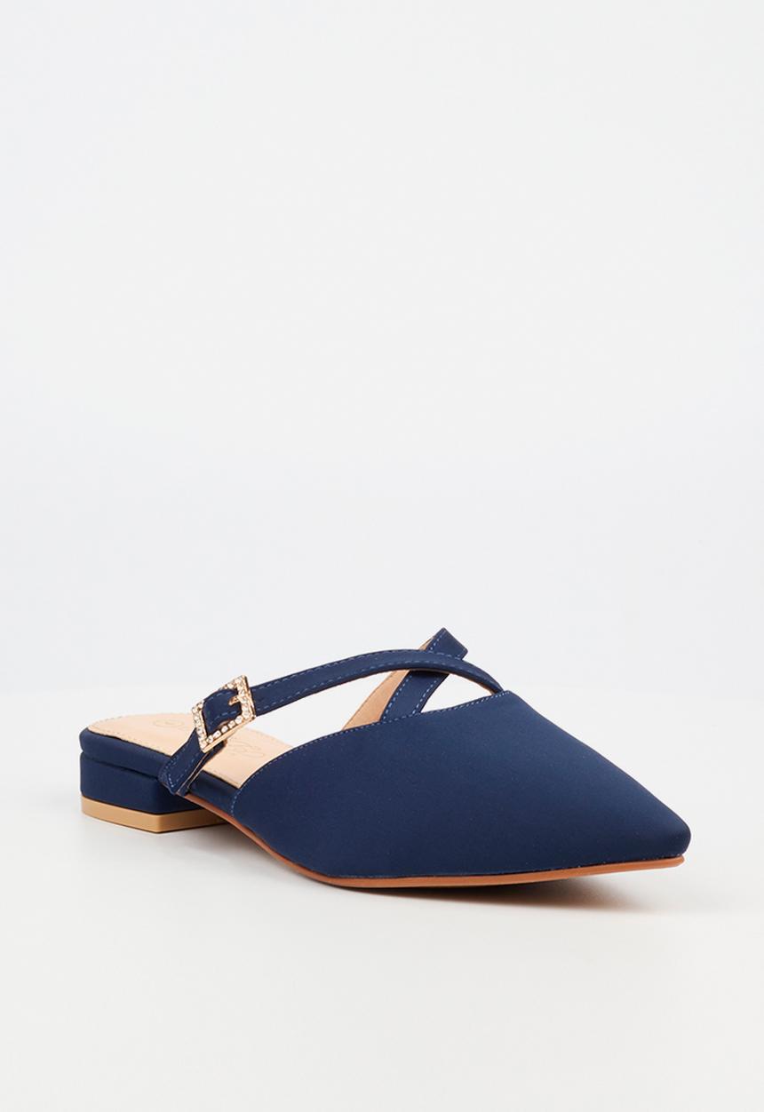 Miss Black - Salina2 mule - navy