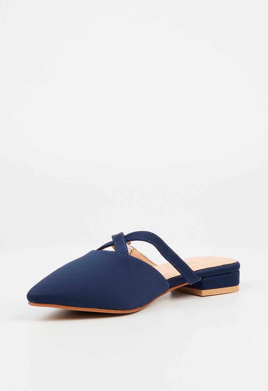 Miss Black - Salina2 mule - navy