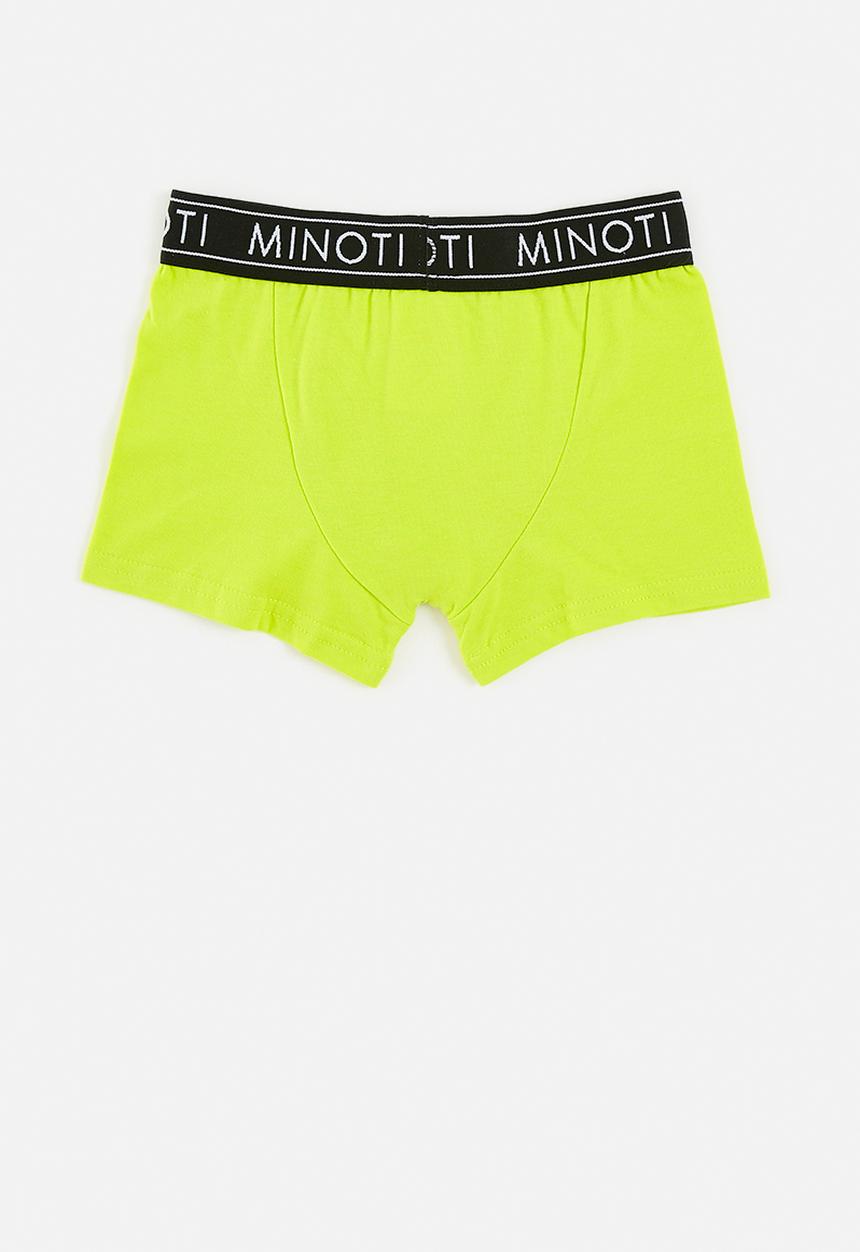 MINOTI - Boys camo green 3 pack boxers - multi