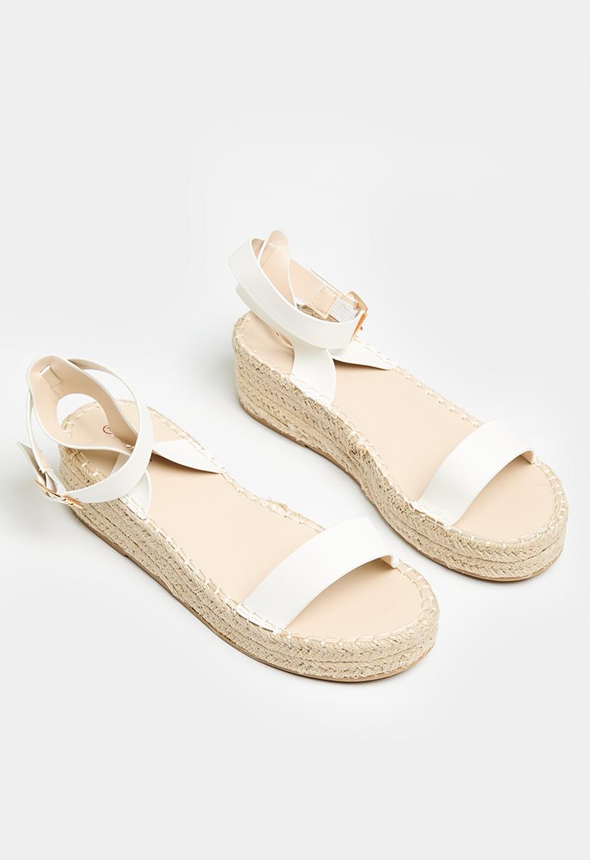 edit - Avani espadrille - white