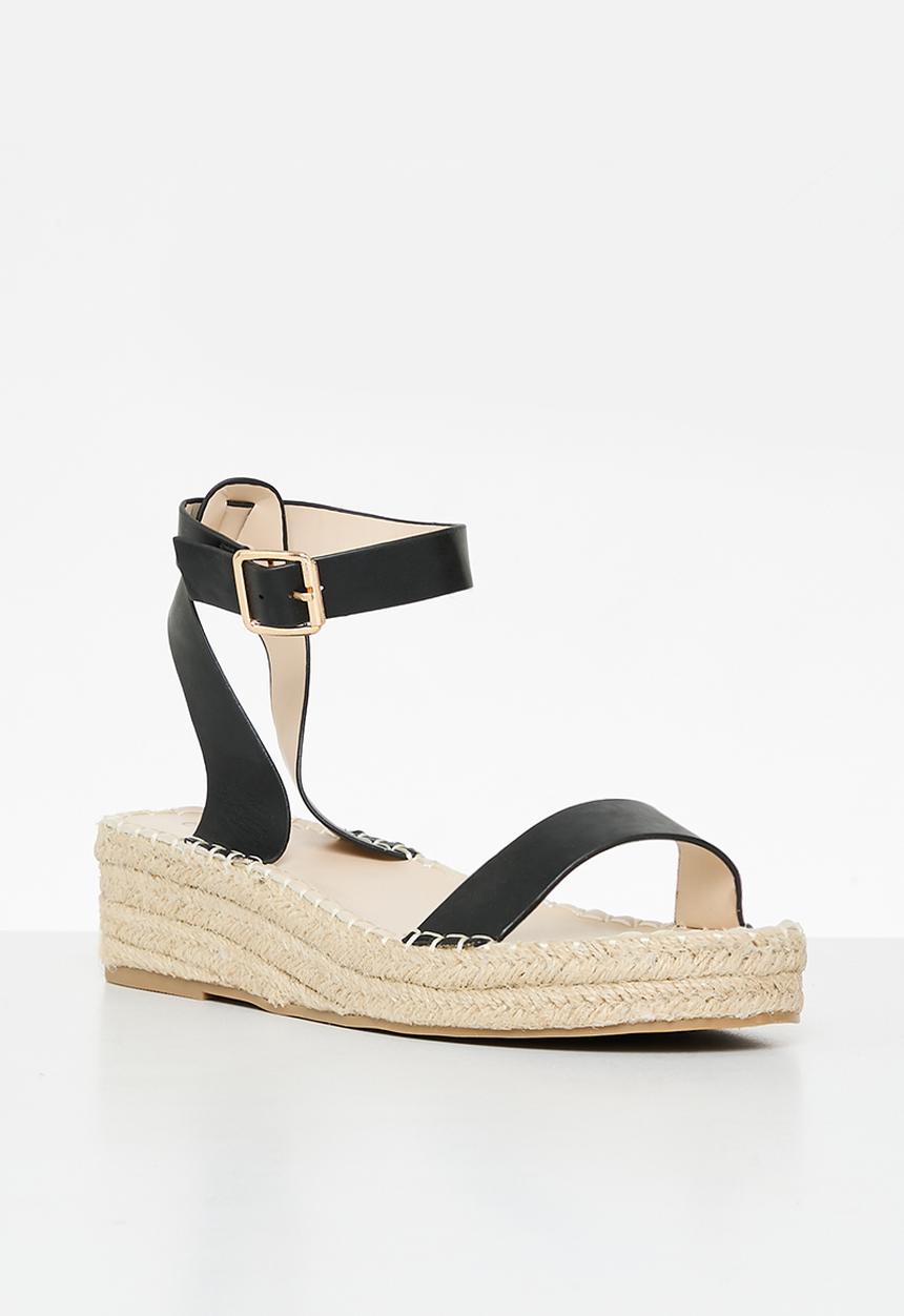 edit - Avani espadrille - black