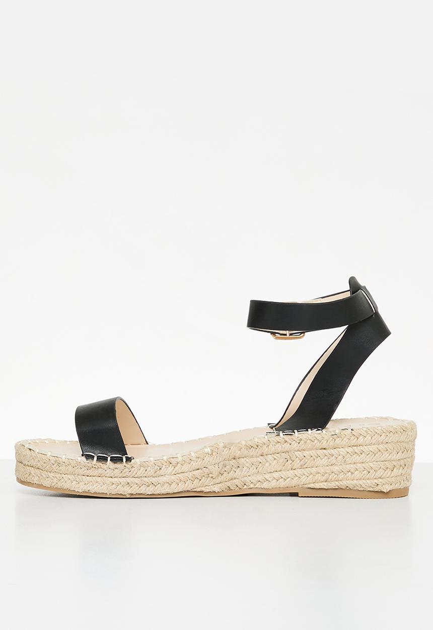 edit - Avani espadrille - black