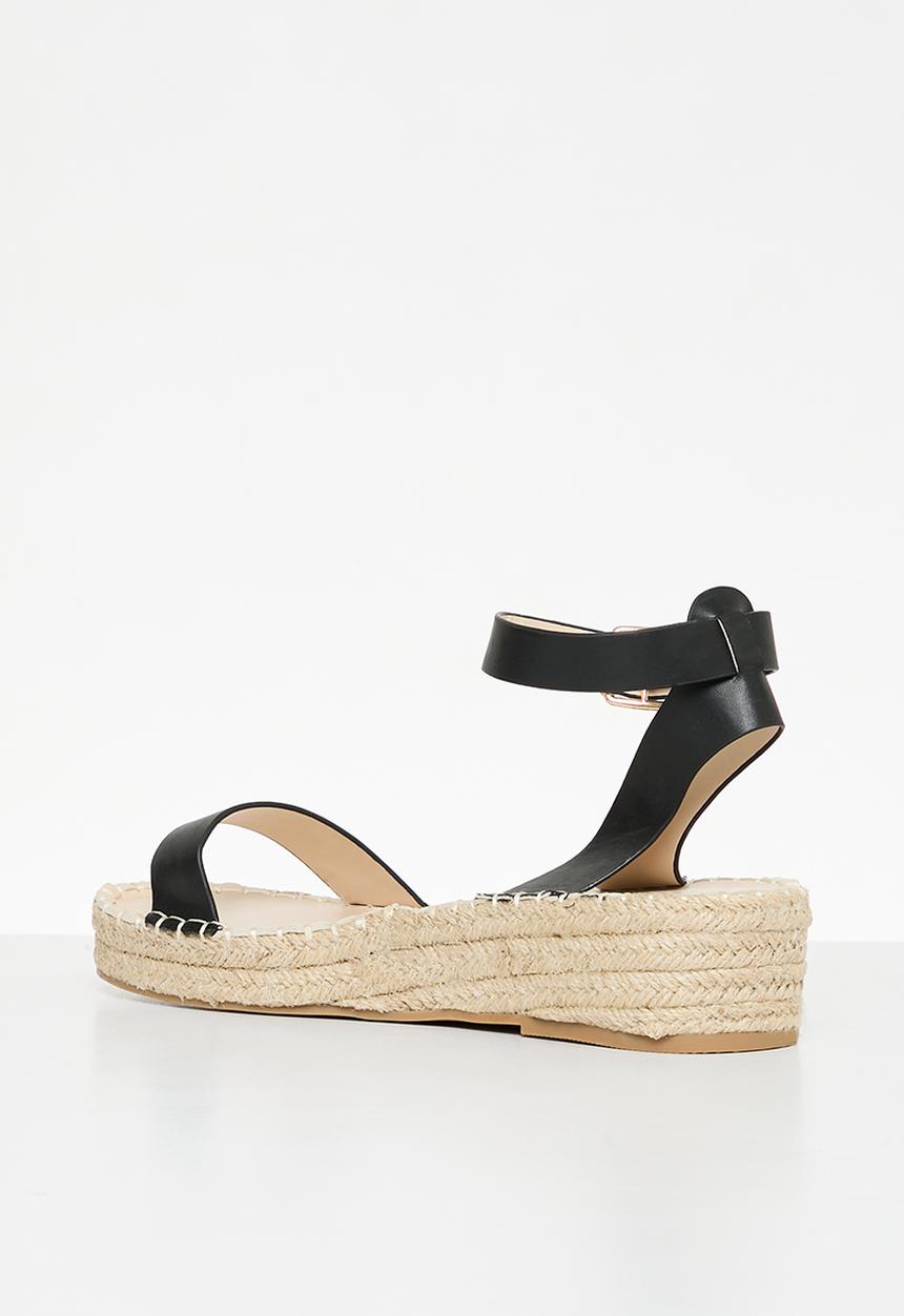edit - Avani espadrille - black