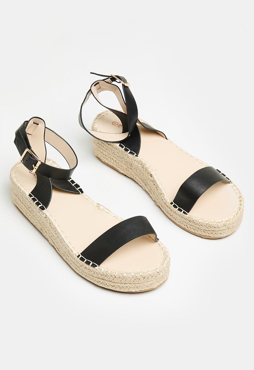 edit - Avani espadrille - black
