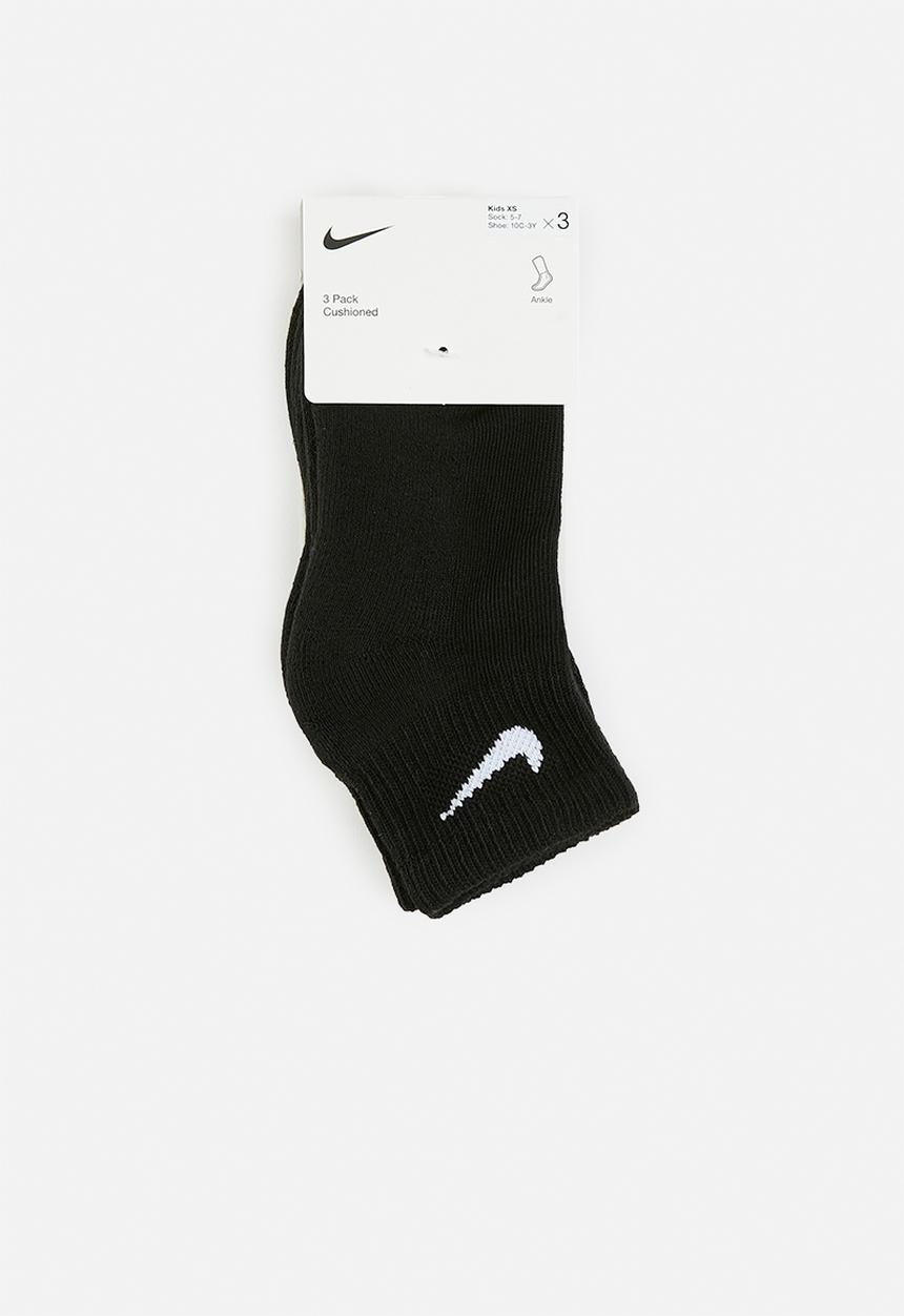 Nike - Nike ankle socks 3-pack - black1