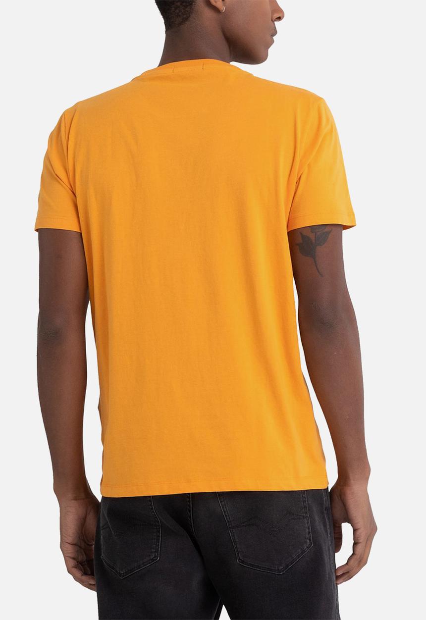 Replay - Basic jersey 30/1 - sport orange