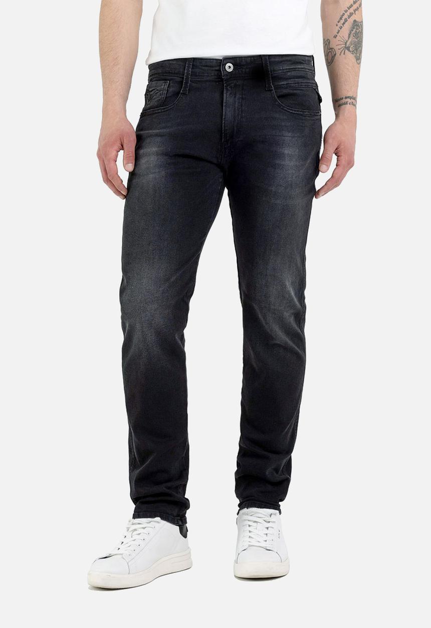 Replay - Anbass Pantalone Slim - Dark Grey