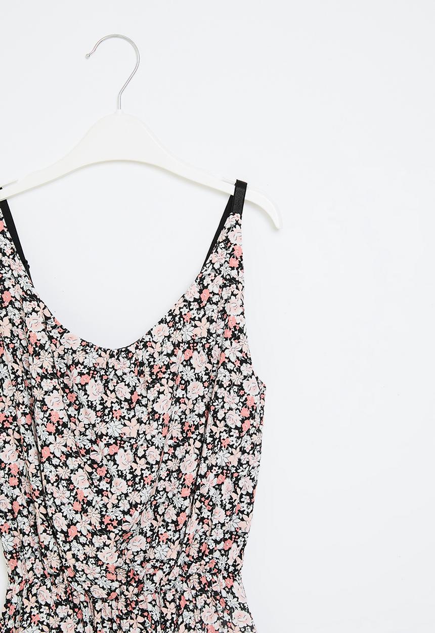 HAILYS - Dress - black flower