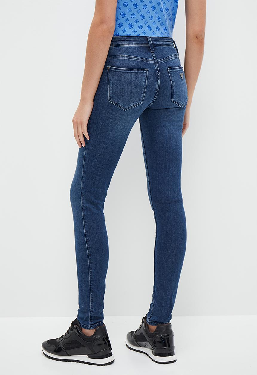 GUESS - Power skinny low rise - blue