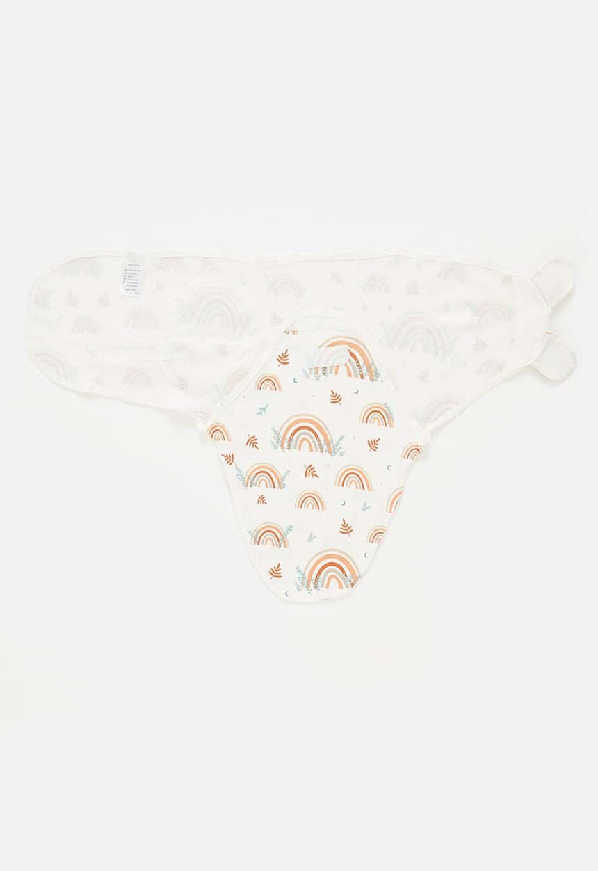 Pop Candy - Rainbow print sleeping bag - white 