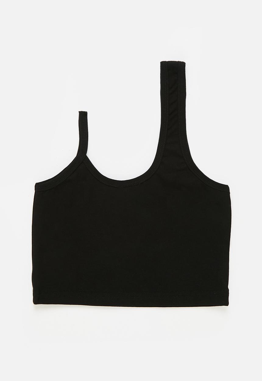 Pop Candy - Asymmetrical vest - black