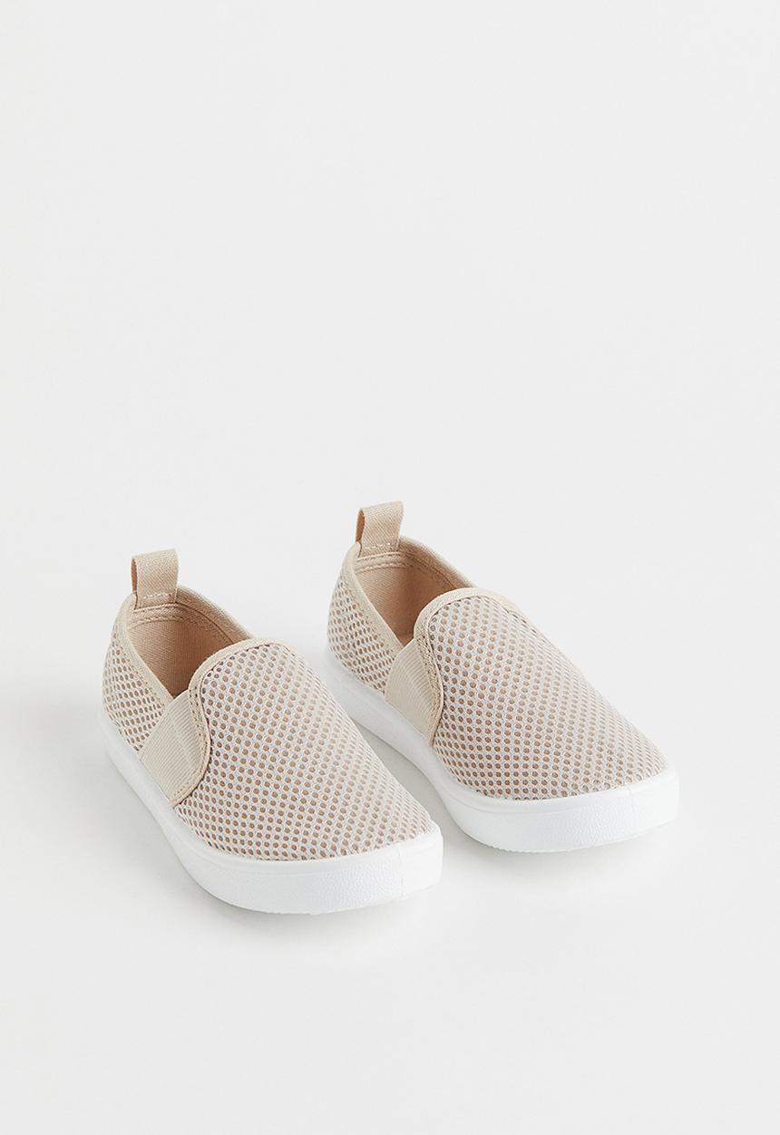 H&M - Slip-on trainers - light beige