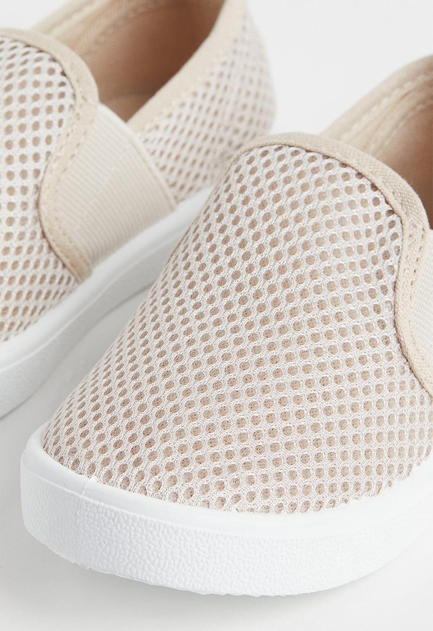 H&M - Slip-on trainers - light beige