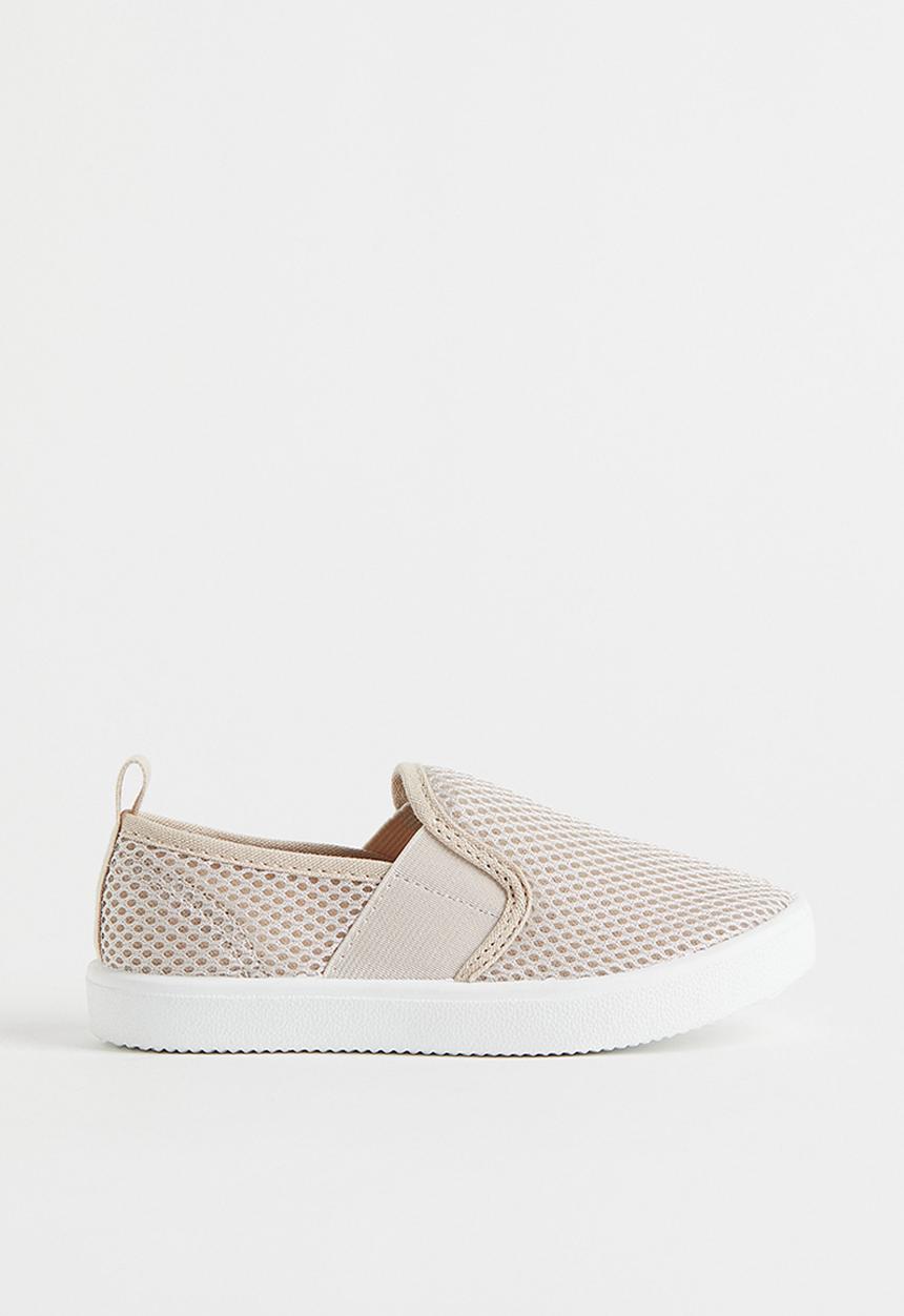 H&M - Slip-on trainers - light beige